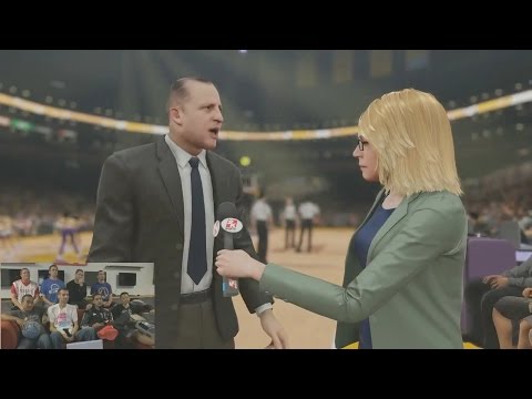 NBA 2K15 PS4 Bulls vs. Lakers - Full Game 4 Quarters Gameplay