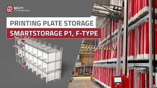 View the video above to see the Flatbed Die Storage Solutions - Semi-Automatic