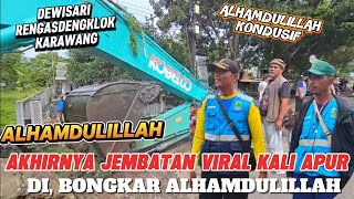 Download lagu ALHAMDULILLAH ‼️JEMBATAN VIRAL KALI APUR DI BONGKAR ALHAMDULILLAH KONDUSIP mp3 Download lagu ALHAMDULILLAH ‼️JEMBATAN VIRAL KALI APUR DI BONGKAR ALHAMDULILLAH KONDUSIP mp3