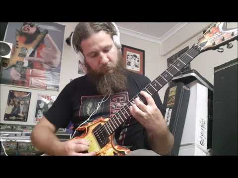 PANTERA - FLOODS - guitar solo cover