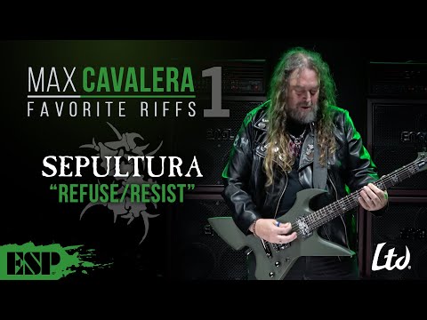 Max Cavalera's Favorite Riffs | Episode 1 | Sepultura | ESP Guitars