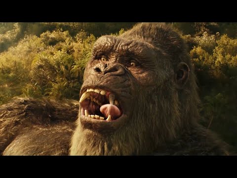 Godzilla x Kong: trapper replace kong's infected tooth