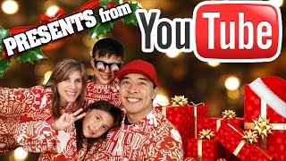 YouTube CHRISTMAS PRESENTS! Tree Decorating + Hot Chocolate on a Stick! #YouTubeFamilyPhoto