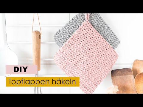 Crochet potholders for beginners | DIY gift 🎁