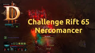 Diablo 3 - Challenge Rift - Challenge 65 - Necromancer - Completed