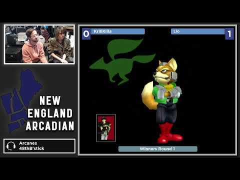 NE Melee Arcadian 11 - Krillkilla (Marth) vs. Lio (Fox) - SSBM WR1