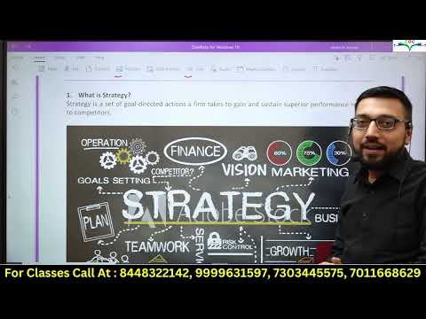 Strategic Management Class 1