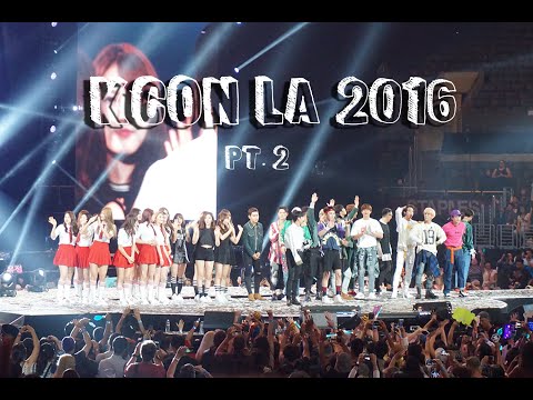 KCON LA 2016 VLOG Pt. 2 + Fancams