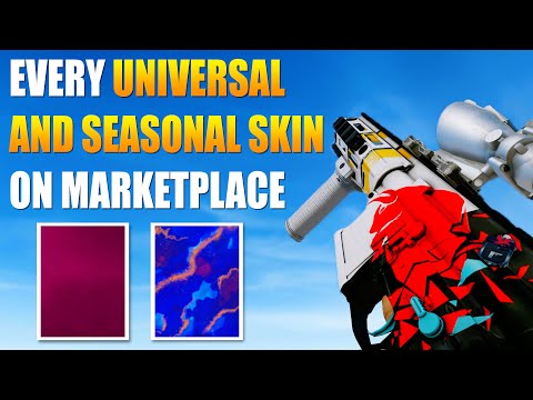 Every Universal And Seasonal Skin On R6 Marketplace (Y9S4)