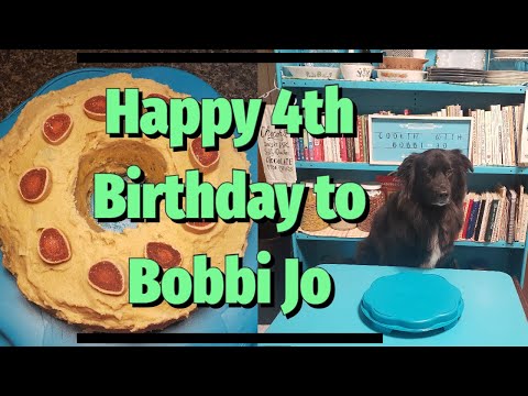 Bobbi Jo's 4th Birthday - Taking a Ride, Gifts, and Doggie Cake