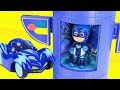 PJ Masks बच्चों के लिए रेस कार खिलौना वीडियो!