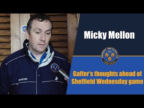 INTERVIEW | Micky Mellon pre Sheffield Wednesday (A) - Town TV