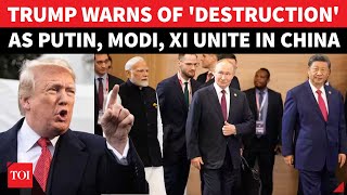 ‘Without Tariffs...': Trump's Fresh Rant After Putin, Modi, Xi Unite At SCO Amid U.S Trade Tantrums
