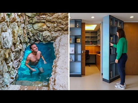 Incredible Ingenious Hidden Rooms And Secret Furniture