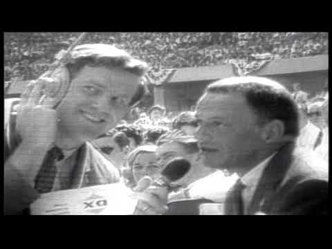 Frank Sinatra at Busch 1968 World Series