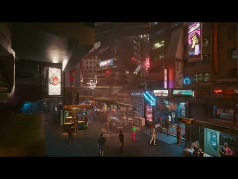 CYBERPUNK 2077 Ambience - Kabuki Market