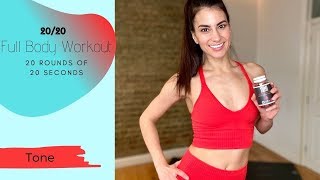 20/20 Full Body Workout | 20 Rounds of 20 Seconds