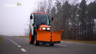 Mototracteur Kubota B2441 Neo Star 4x4 - 24KM / CAB + pług do śniegu strzałkowy 150 | Image 4 - Agroline