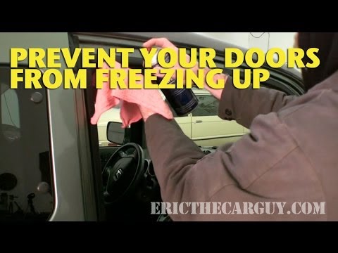 How To Keep Your Doors From Freezing Shut -EricTheCarGuy