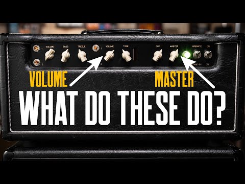 Master Volume & Gain Controls On Your Guitar Amp – What Do They Do? [Cranked Amps, Drive & Headroom]