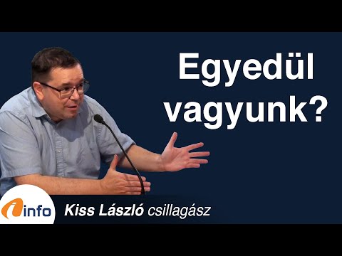 Are we alone in the universe? László Kiss, InfoRadio, Arena