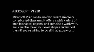 Introduction to Visio