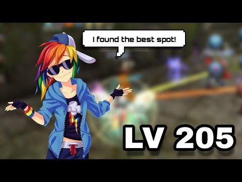 Toram Online Best Spot for leveling 200 to 205 😍