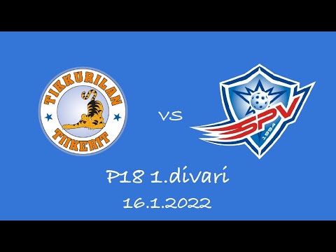 P18 1.divari Tiikerit - SPV 16.1.2022