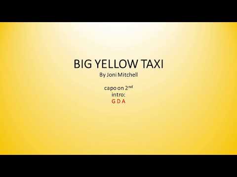 Big Yellow Taxi - Nicole Henry
