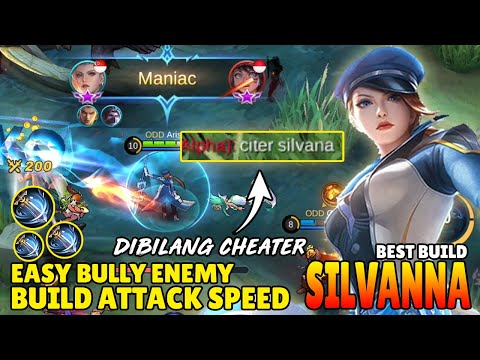 Windtalker For Silvanna ? - Silvanna Best Build 2021 - Build Top 1 Global Silvanna | Mobile Legends