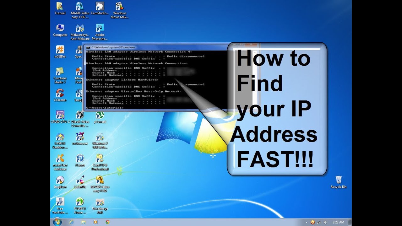 How do I find my IP address - How to find my IP address fast & free