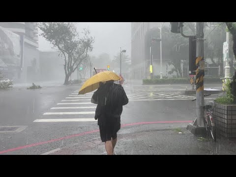 Deaths and injured: Typhoon "Krathon" rages in Taiwan