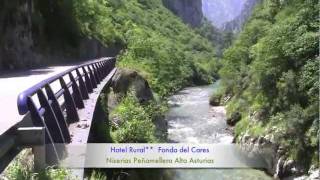 preview picture of video 'Entorno y Hotel Rural La Fonda del Cares en Niserias Asturias'