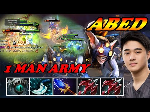 Abed Meepo mid 1 man army total ownage | Giveaway | Dota 2 Pro Gameplay