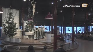 Traditional Latin Mass on 2nd Sunday after Epiphany from FSSP Seminary Wigratzbad 20 January 2019