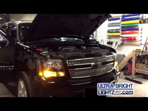 Chevy Suburban with dual mode Feniex Cannons by Ultra Bright Lightz
