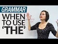 Grammar: 8 rules for using 'THE' in English