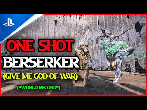 *World Record* Berserker Duo in 1 sec (One Shot Only) God of war Ragnarok NG+