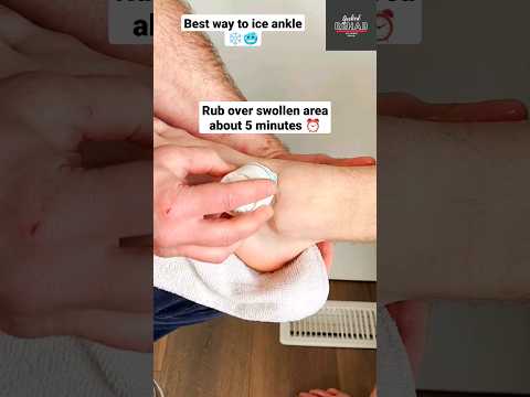 Try this!! Help get rid of ankle swelling 🤯❄️ 