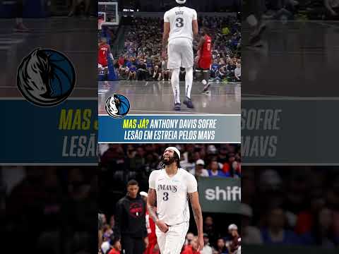 Xiiii...Anthony Davis estava fazendo um jogaço antes da lesão #shorts