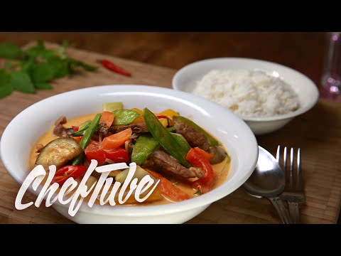 How to Make Thai Red Curry - Recipe in description