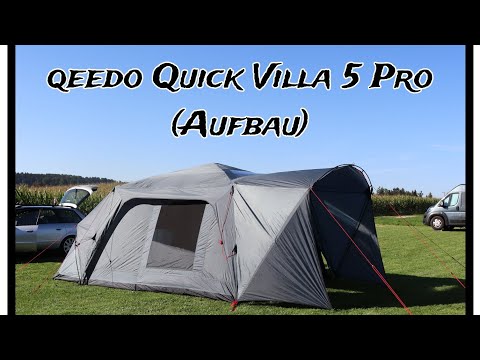 qeedo | Quick Villa 5 Pro Aufbau - Neues familienzelt 5/5⭐!!