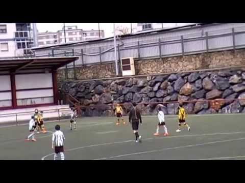 11 PARTIDO 2014-15 BARAKALDO 05 - ABANTO 05 (1 TIEMPO) 4-0. JOSEBA, IBAI, GAIZKA Y ASIER.