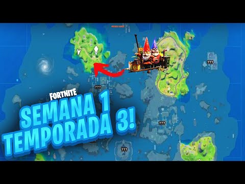 ENCONTRE GNOMOS NAS COLINAS CASEIRAS FORTNITE