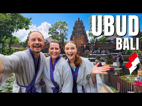 We Explore the MOST BEAUTIFUL places in UBUD, Bali (Indonesia)