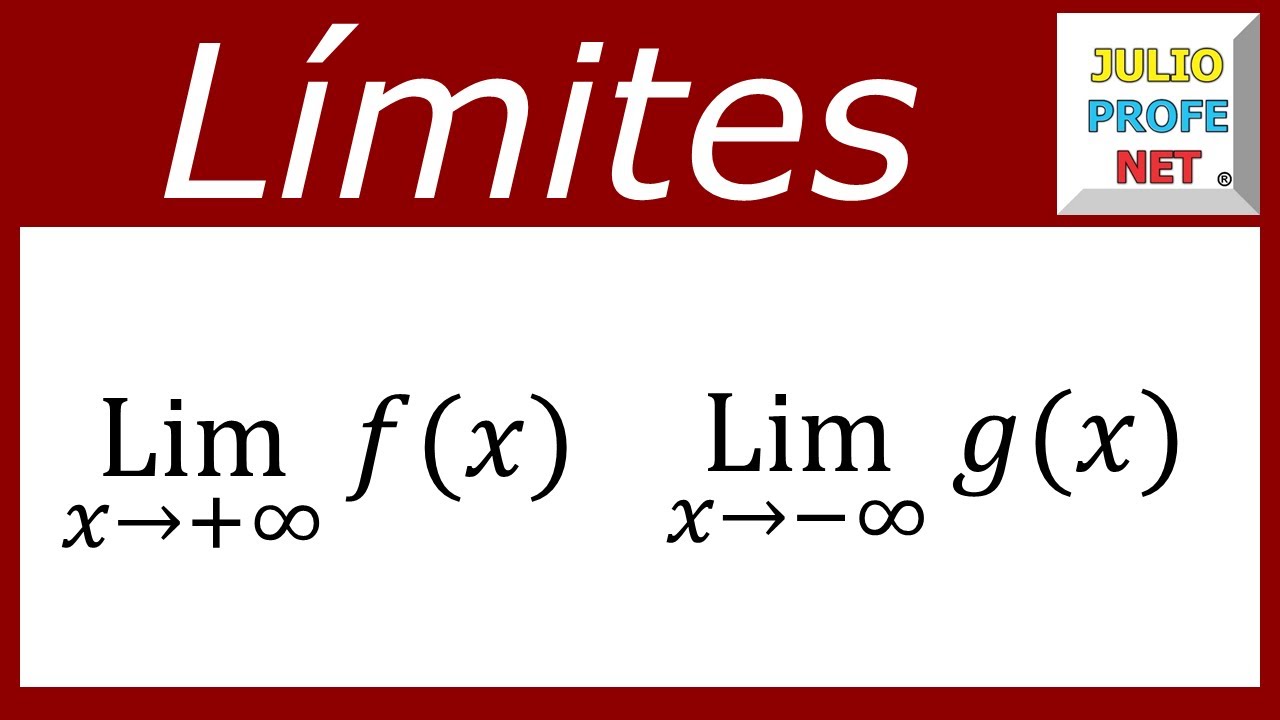 LÍMITES AL INFINITO (Ejercicios 1 - 4)