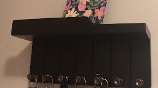 Rebee Vision Decorative Key Holder Wall Mount, Easy to Install + Looks Great!