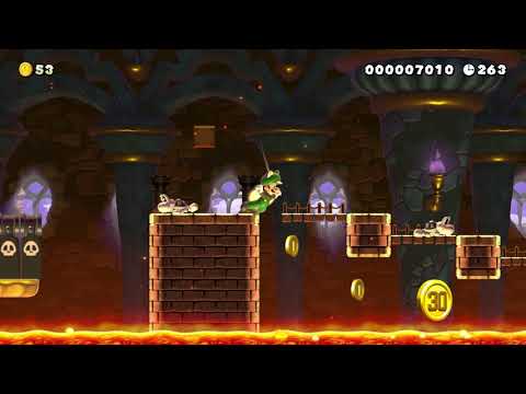 Super Mario Maker 2 Level Showcase: Moving Block Castle