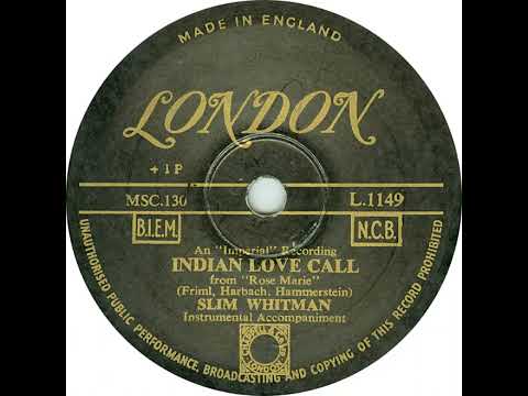 UK New Entry 1955 (82) Slim Whitman - Indian Love Call
