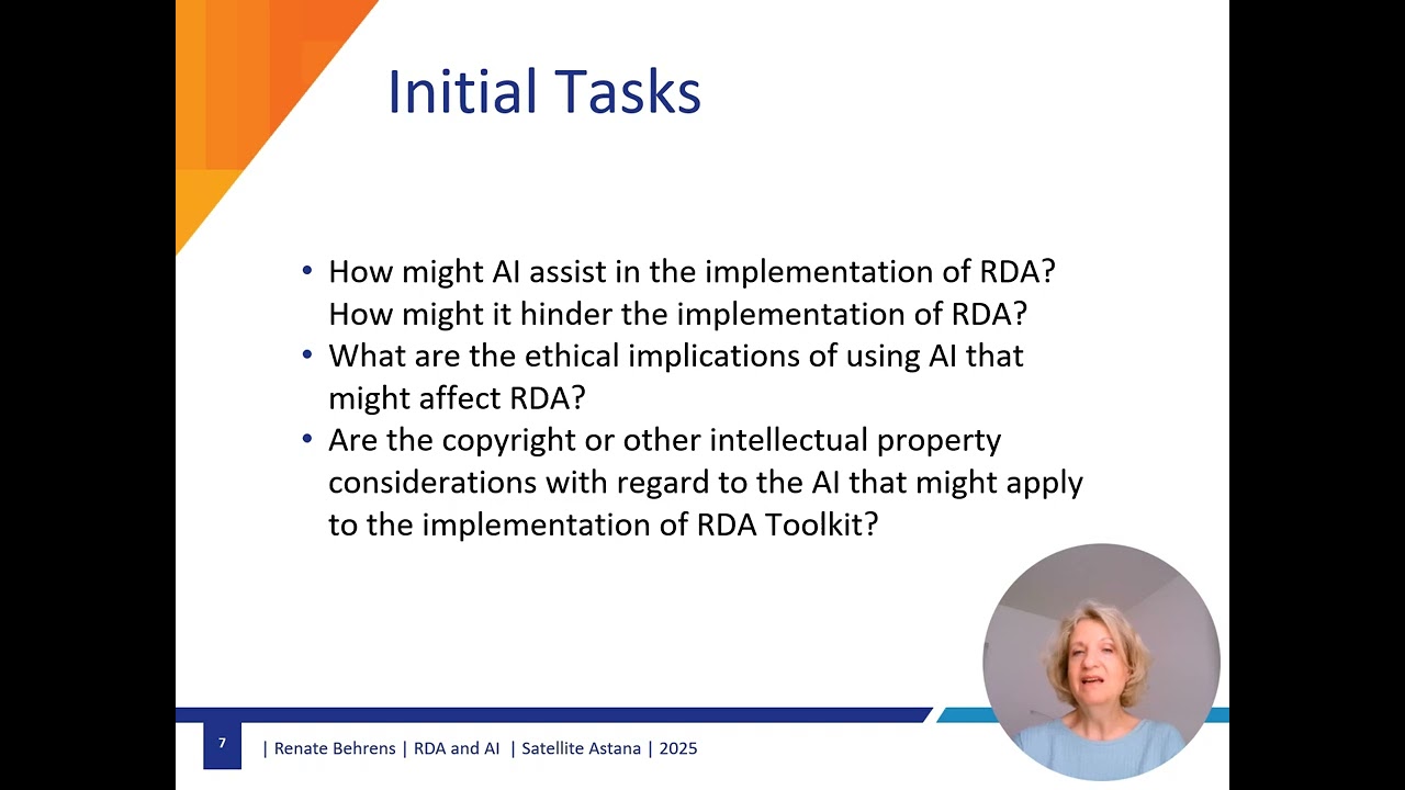 RDA’s AI Strategy and the Future Development of RDA